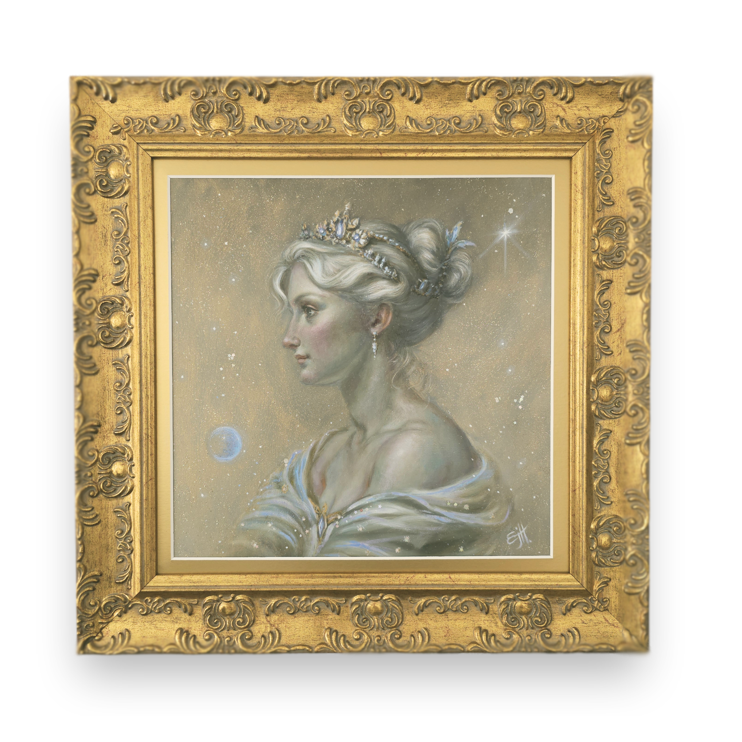Daughter of the Moon, oil painting