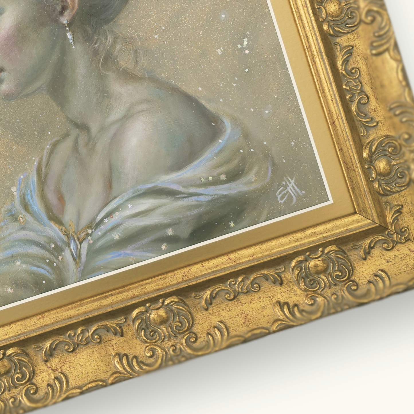 Daughter of the Moon, oil painting