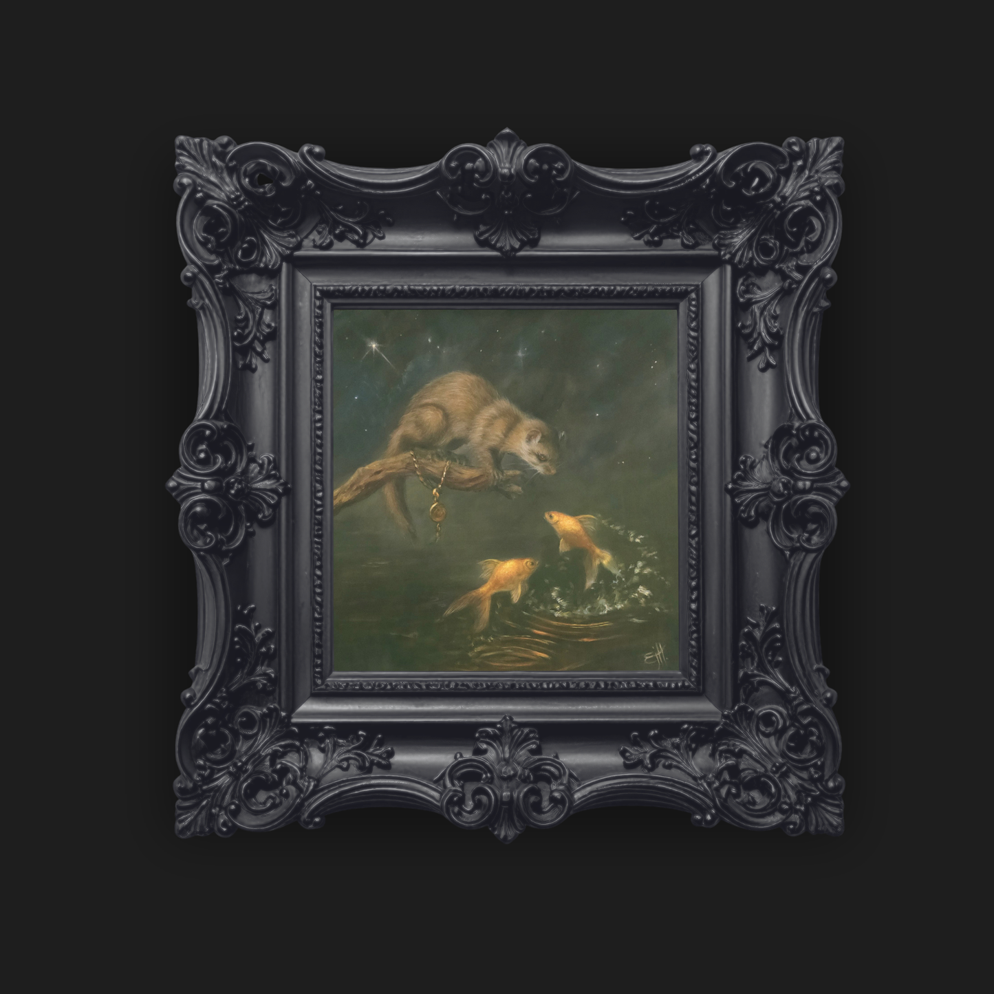 Midnight Mischief - Masters Edition museum quality print