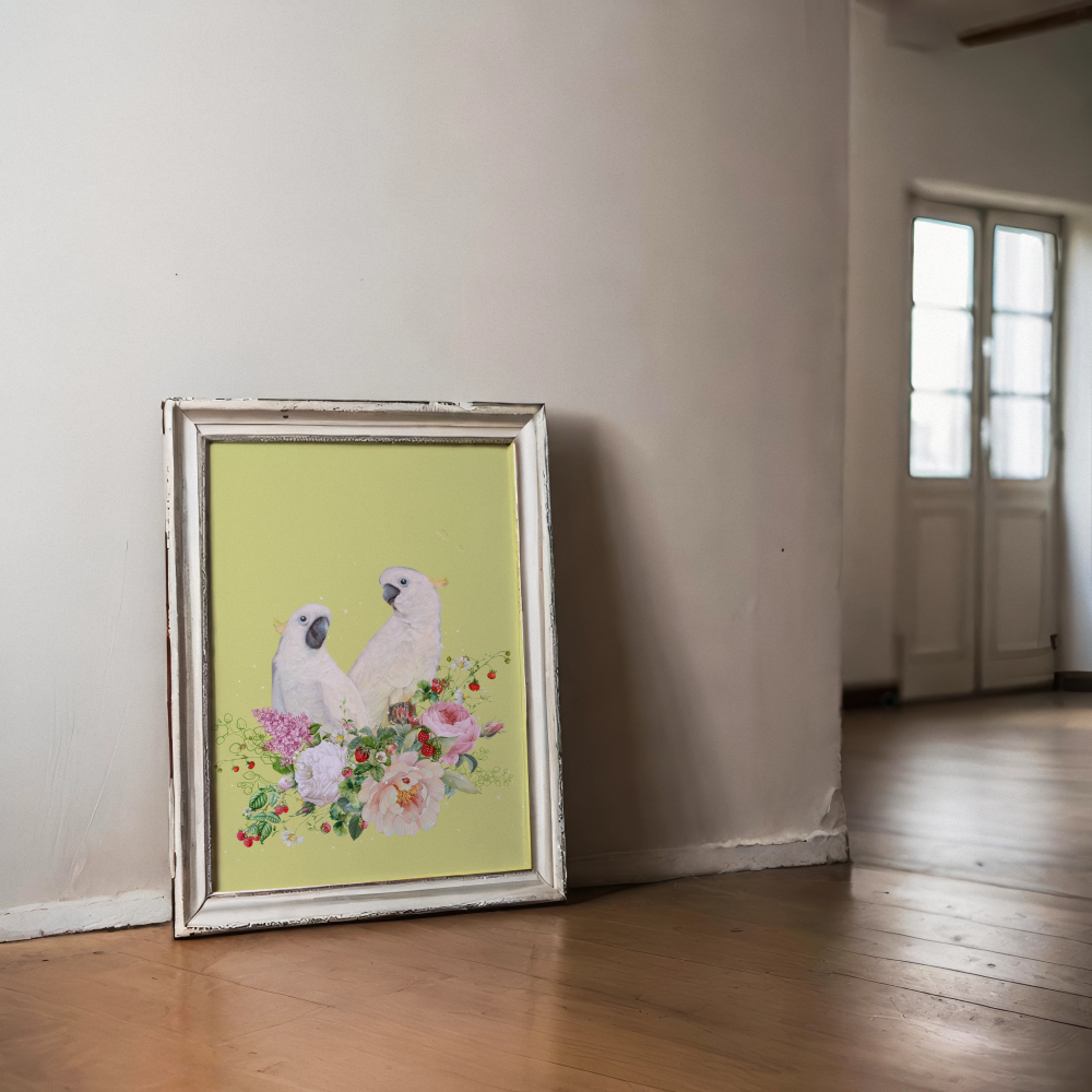 Unframed museum quality print - Peekaboo Butter
