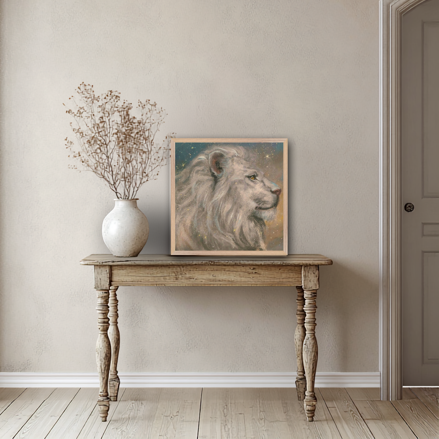 King of the Cosmos - Masters Edition premium framed print