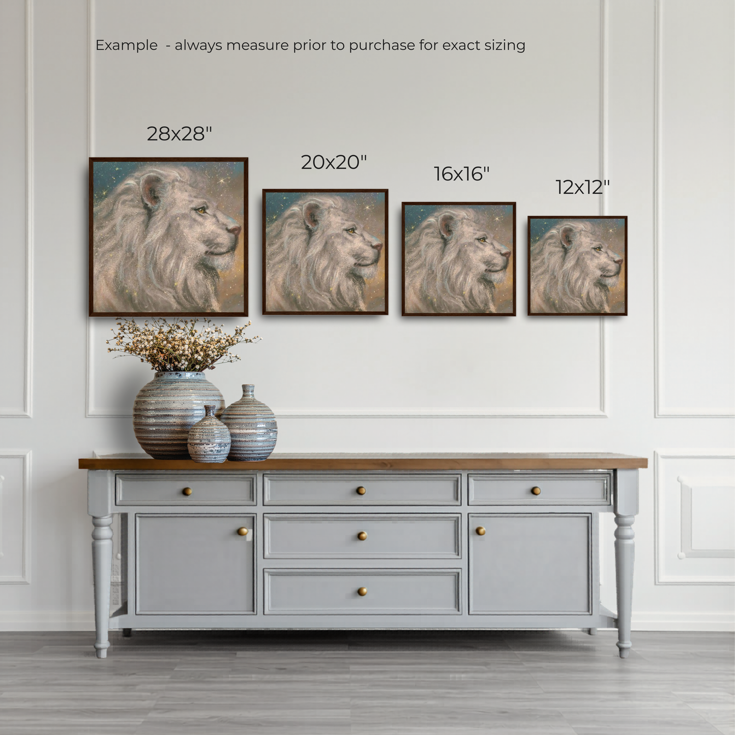 King of the Cosmos - Masters Edition premium framed print