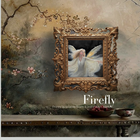 Firefly, fine art print