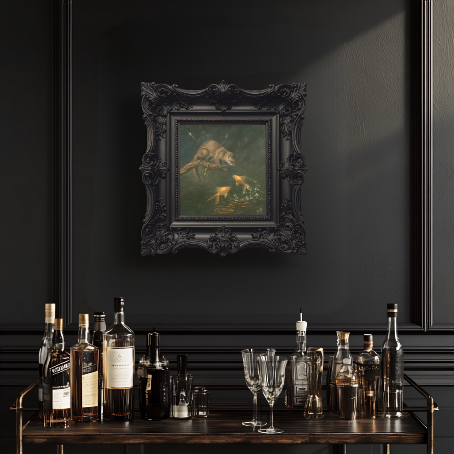 Midnight Mischief - Masters Edition museum quality print