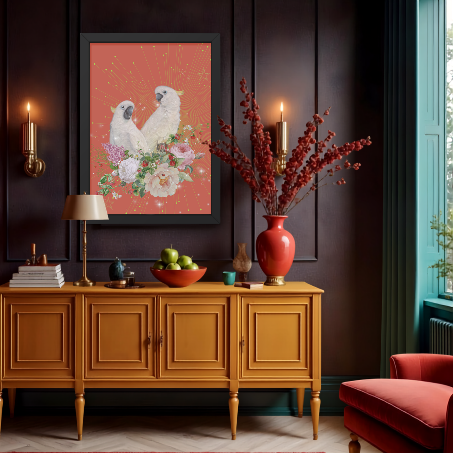 Unframed fine art quality print - Peekaboo