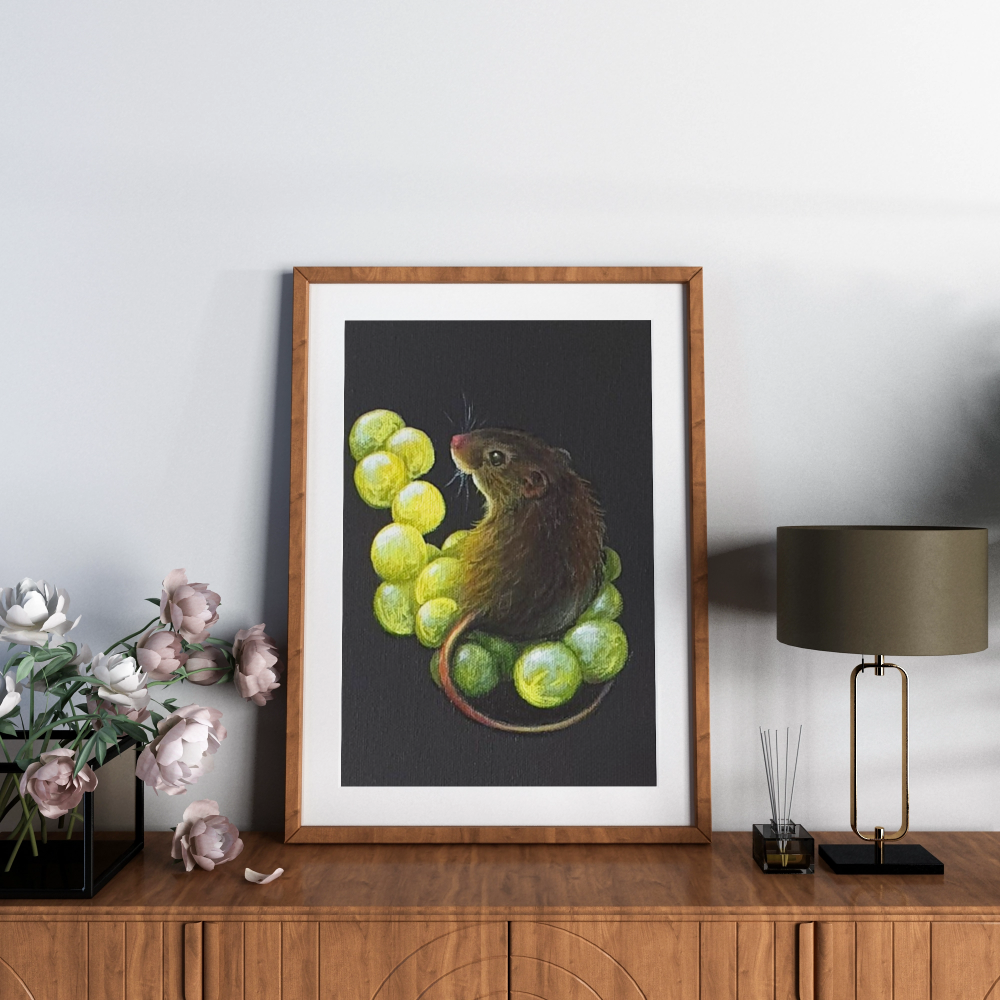 Unframed museum quality print - Humphrey and Hector