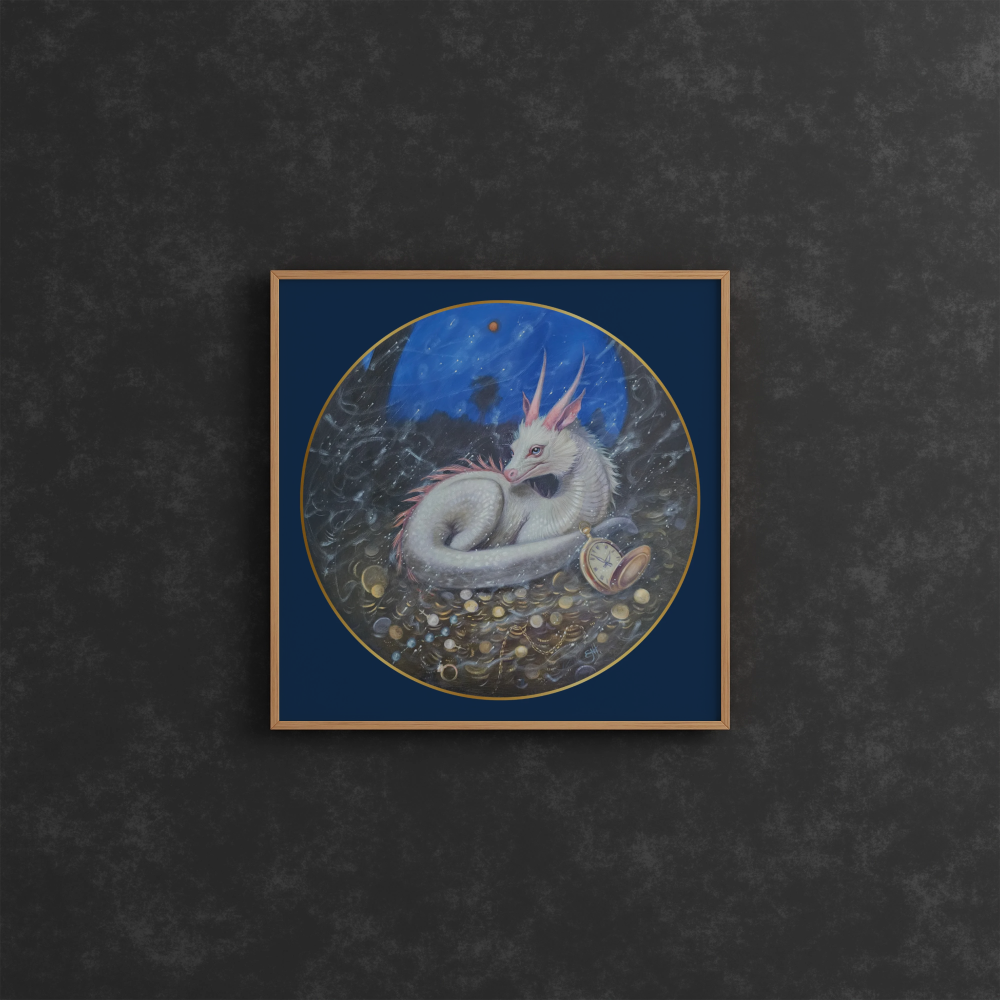 Unframed museum quality print - Contentment of Time