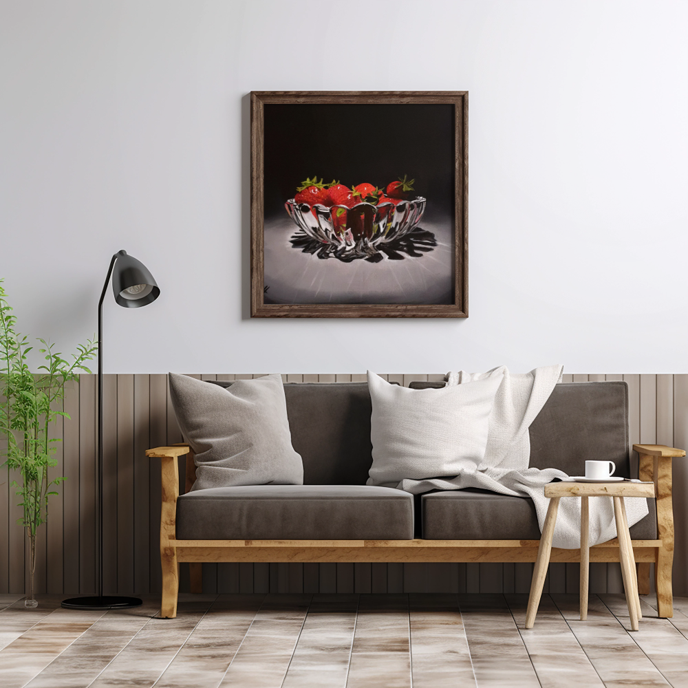 Unframed museum quality print - Dramatic Breakfast