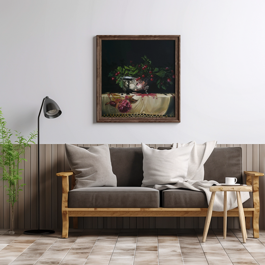 Unframed museum quality print - Pink Silver