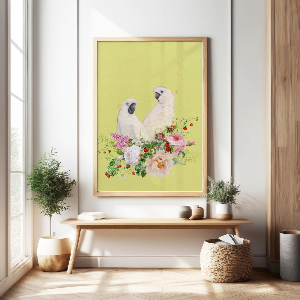 Unframed museum quality print - Peekaboo Butter