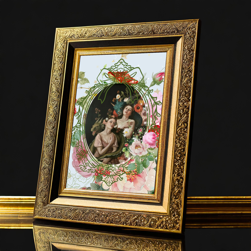 Unframed museum quality print - Mesdemoiselles Sabine et Margaux