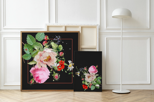 Unframed museum quality print - Essence Midnight (nature border)