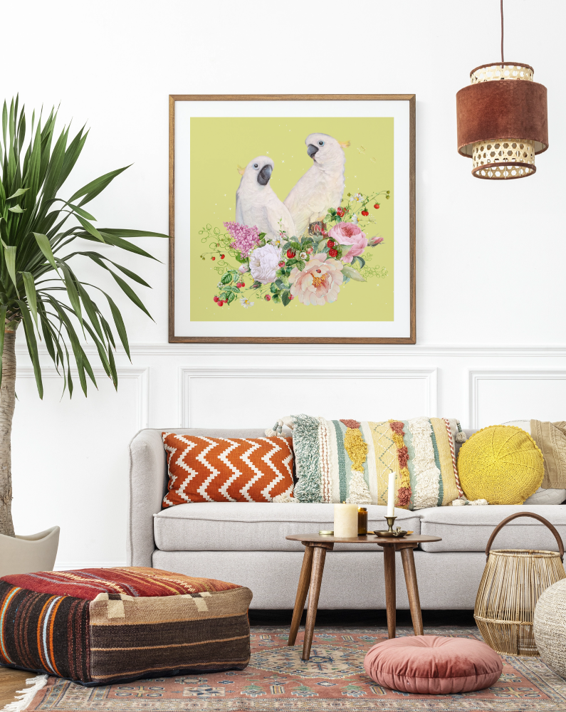 Unframed museum quality print - Peekaboo Butter