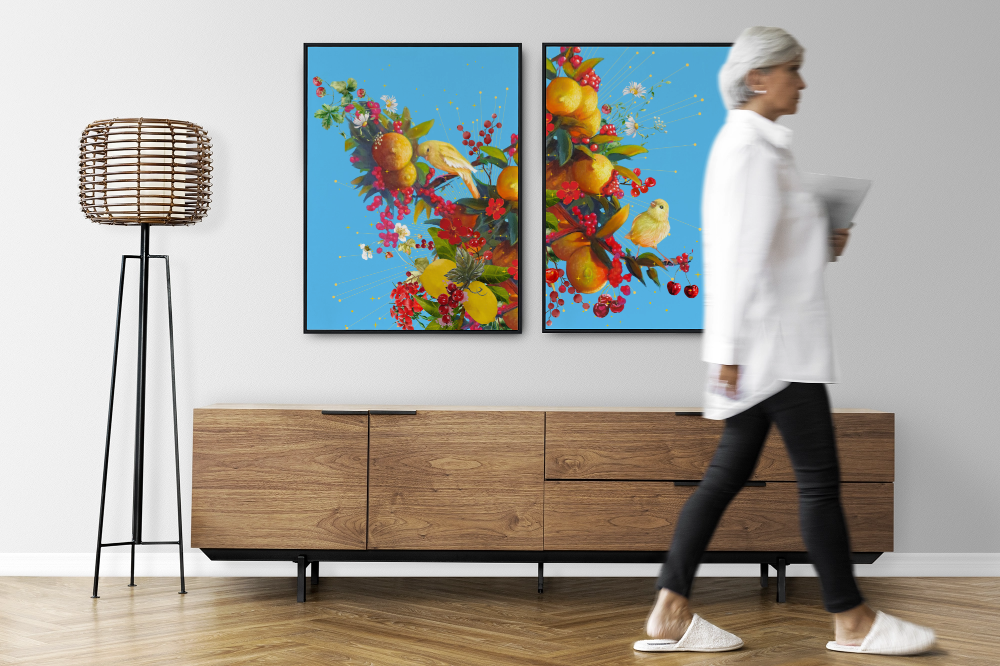 Unframed fine art quality print - Lemon Cherry