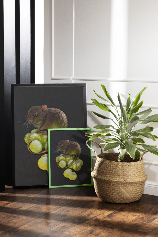 Unframed museum quality print - Humphrey and Hector