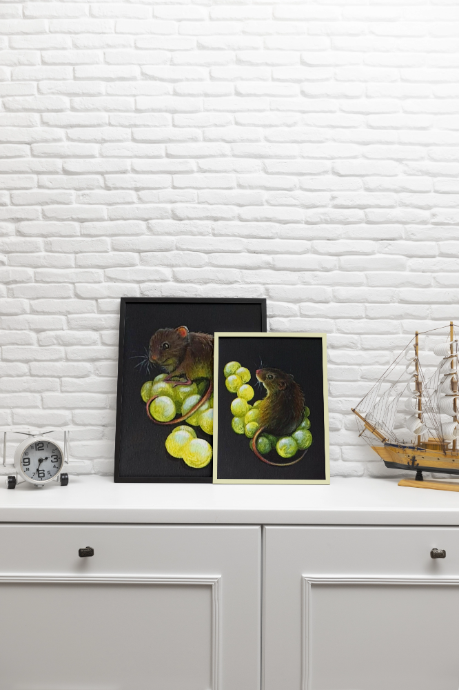 Unframed museum quality print - Humphrey and Hector