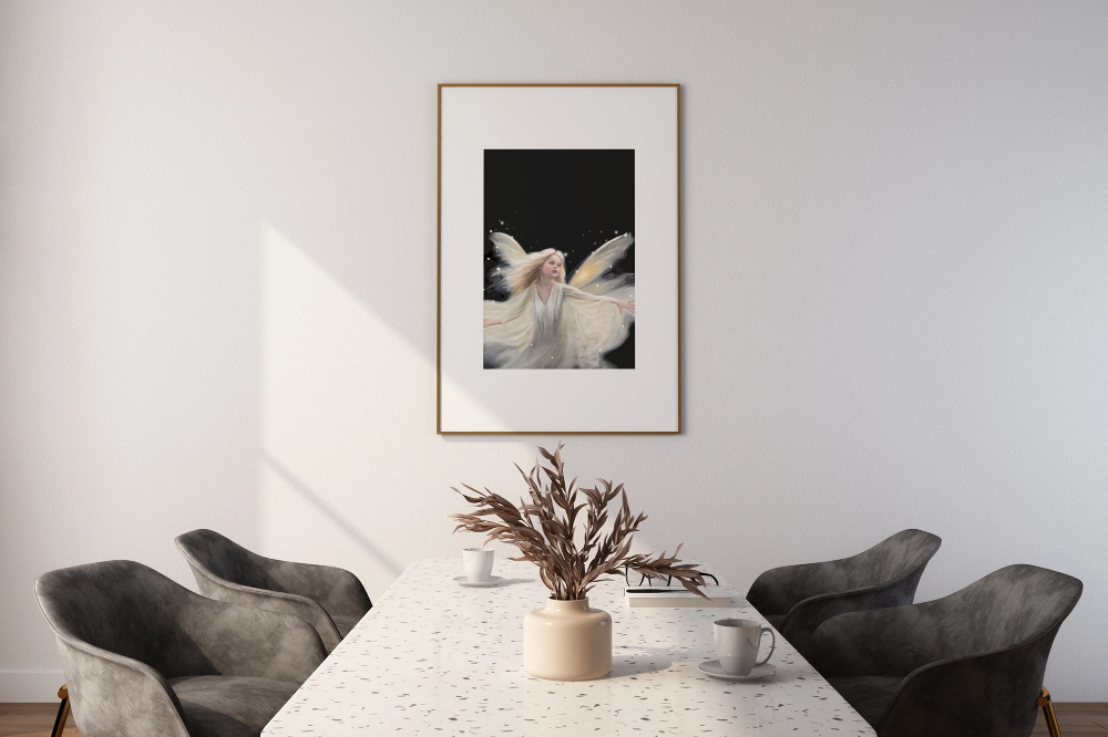 Unframed museum quality print - Firefly