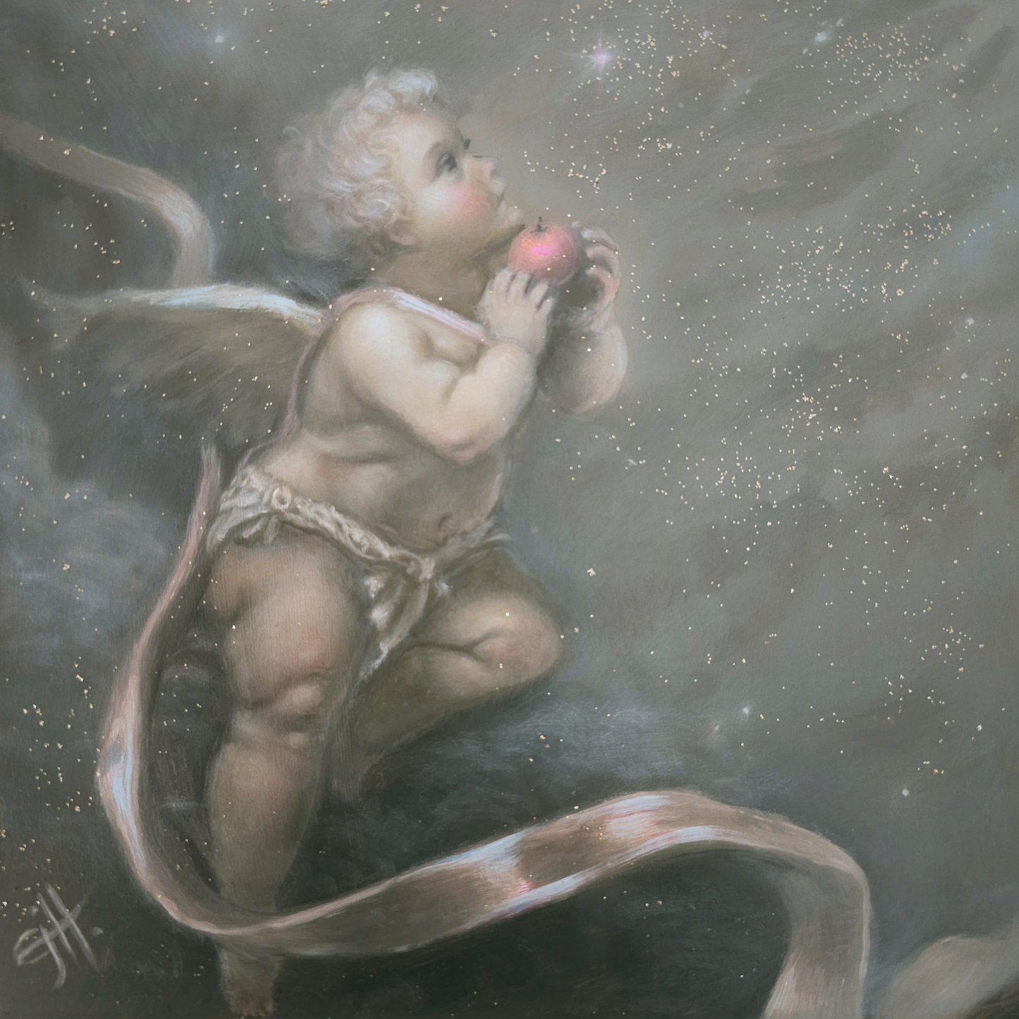 Little Star, oil painting