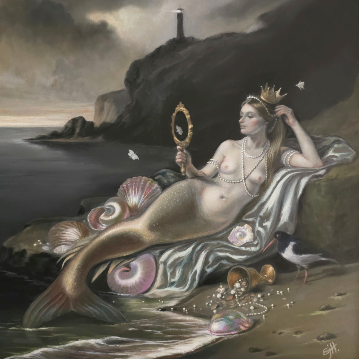 Tides of Vanity, oil painting