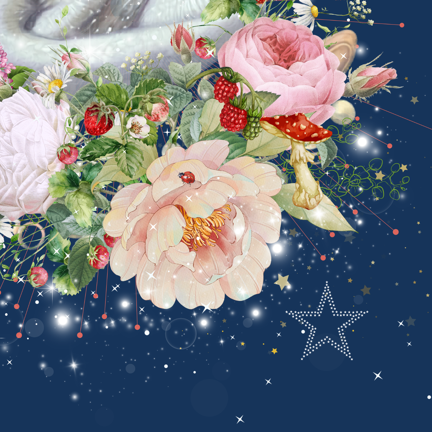 Unframed fine art quality print - Fantasy in bloom