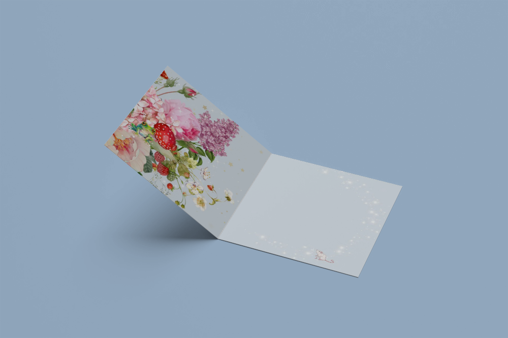 10 blank cards with envelopes - Tempest of Stars