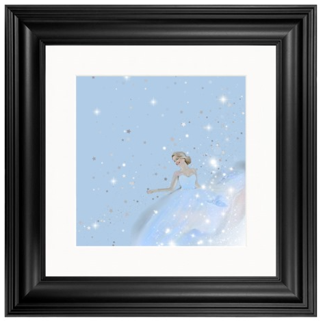 Cinderella in Blue fine art print - DIGITAL DOWNLOAD