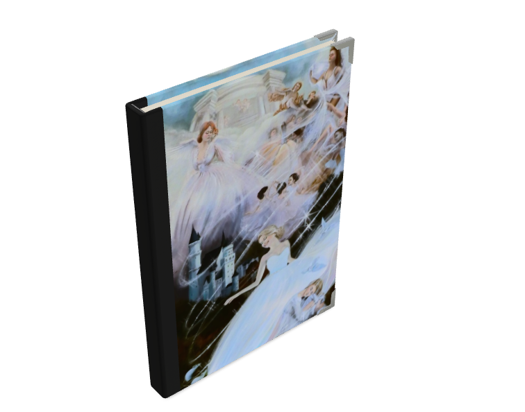 Cinderella 2025 Luxury Satin Covered Diary