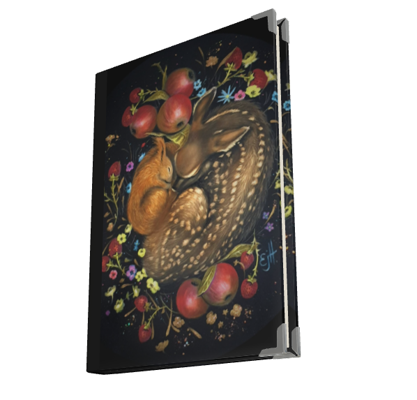 Pure Hearts 2025 Luxury Satin Covered Diary