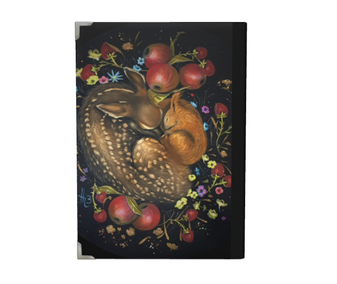 Pure Hearts 2025 Luxury Satin Covered Diary