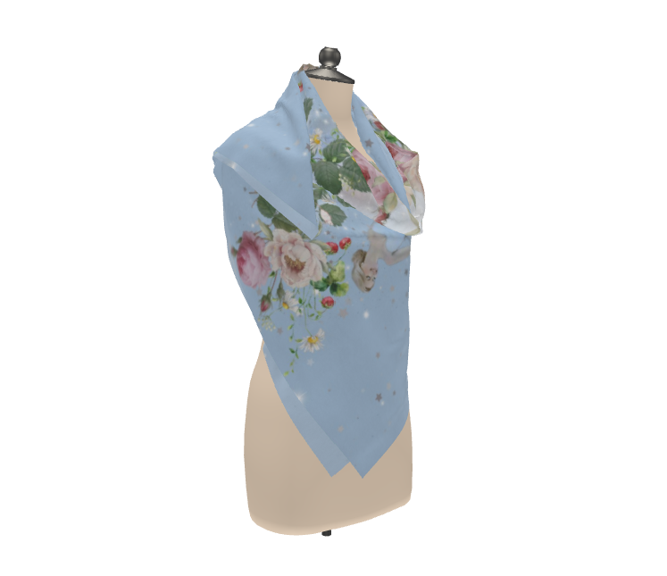 Silk sensation scarf - Cendrillon en fleur