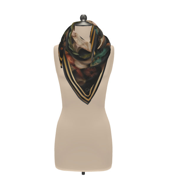 Dragon Bond Silk Scarf