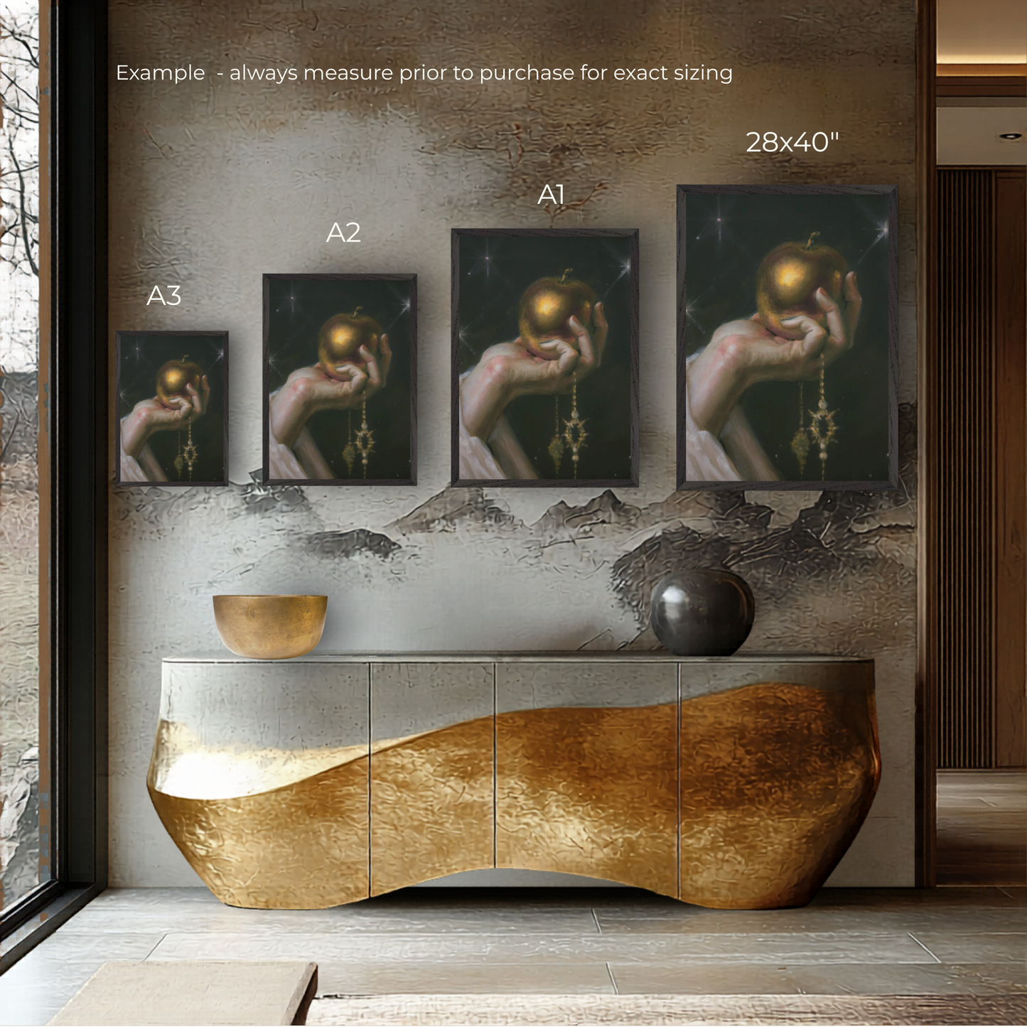 Seed of Creation - Masters Edition premium framed print