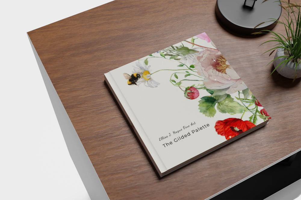 Collectors edition hardcover book - The Gilded Palette