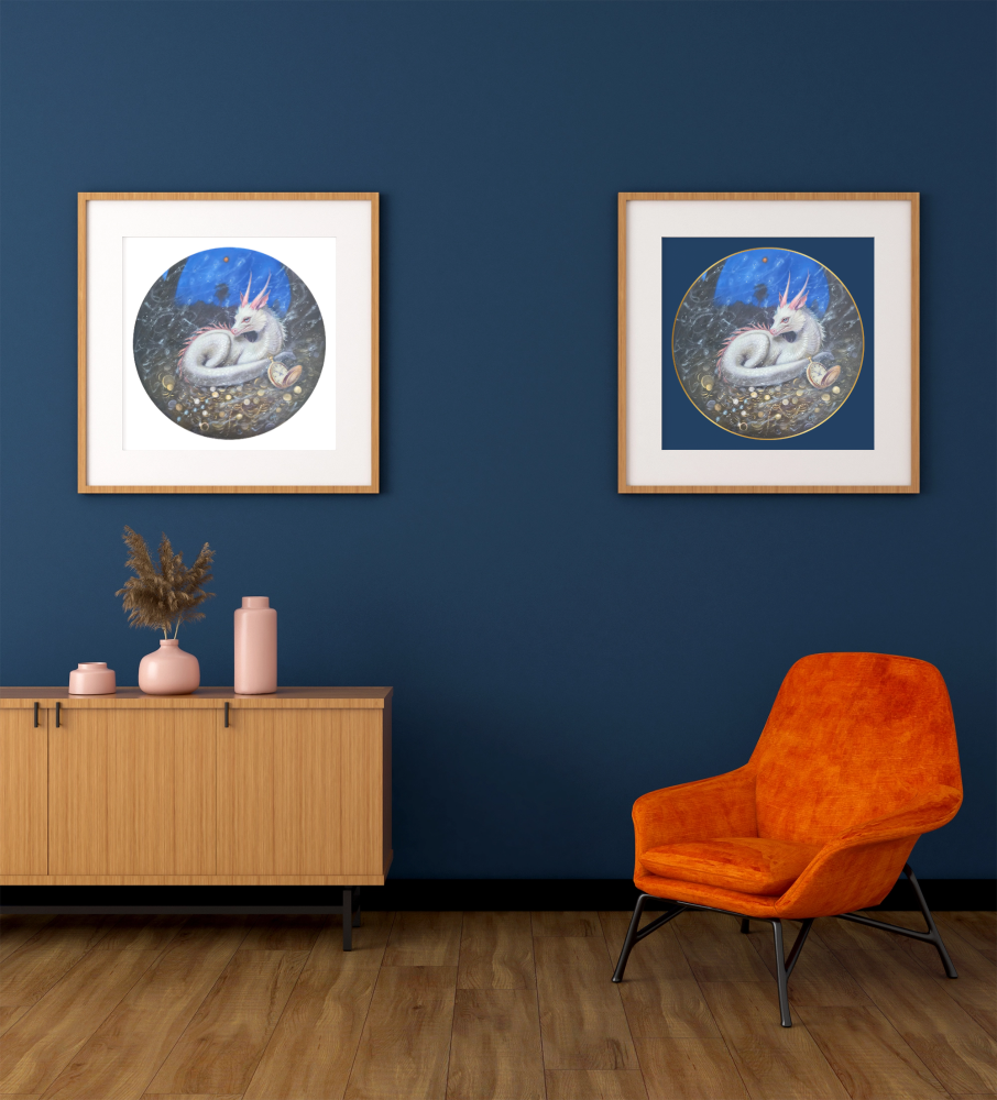 Unframed museum quality print - Contentment of Time