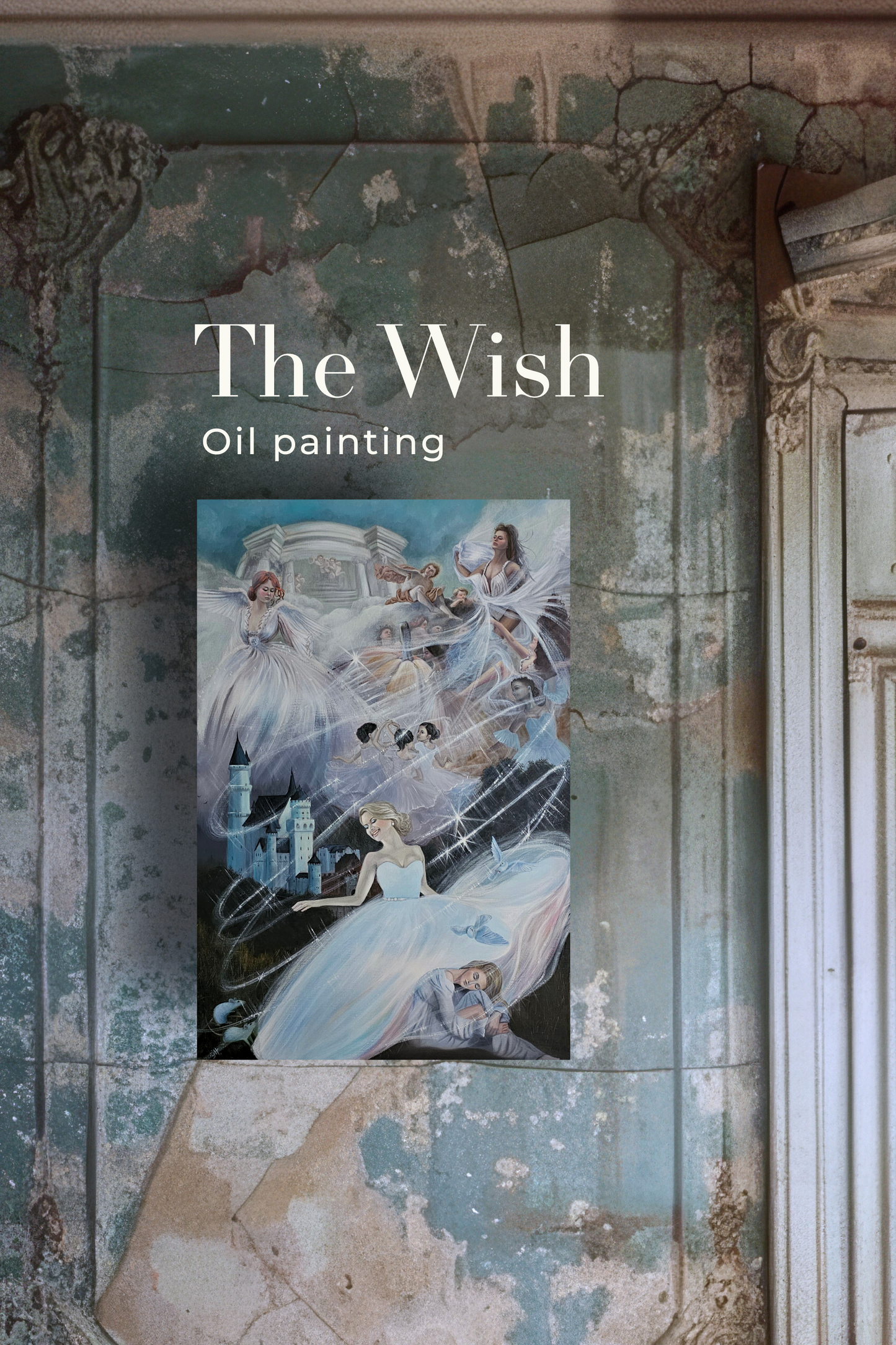 The Wish, oil painting