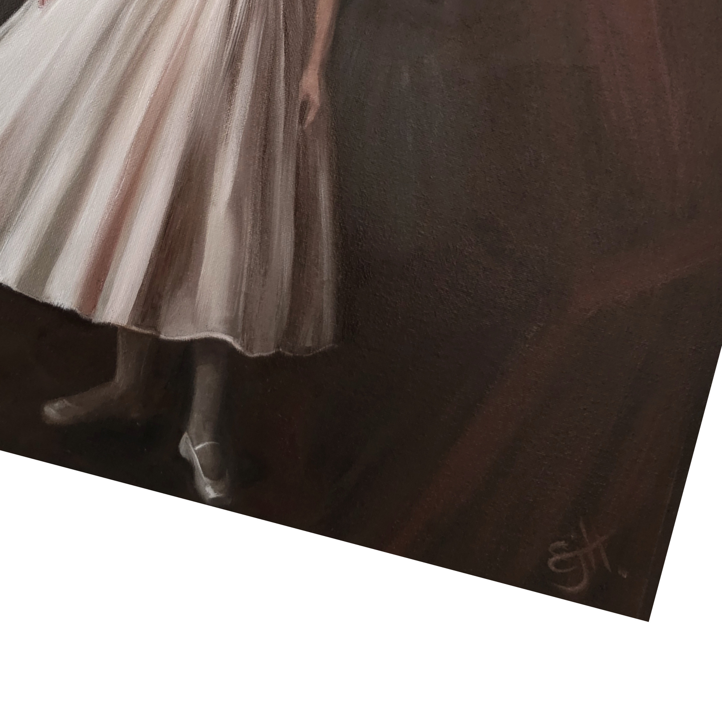 The Understudy, oil painting