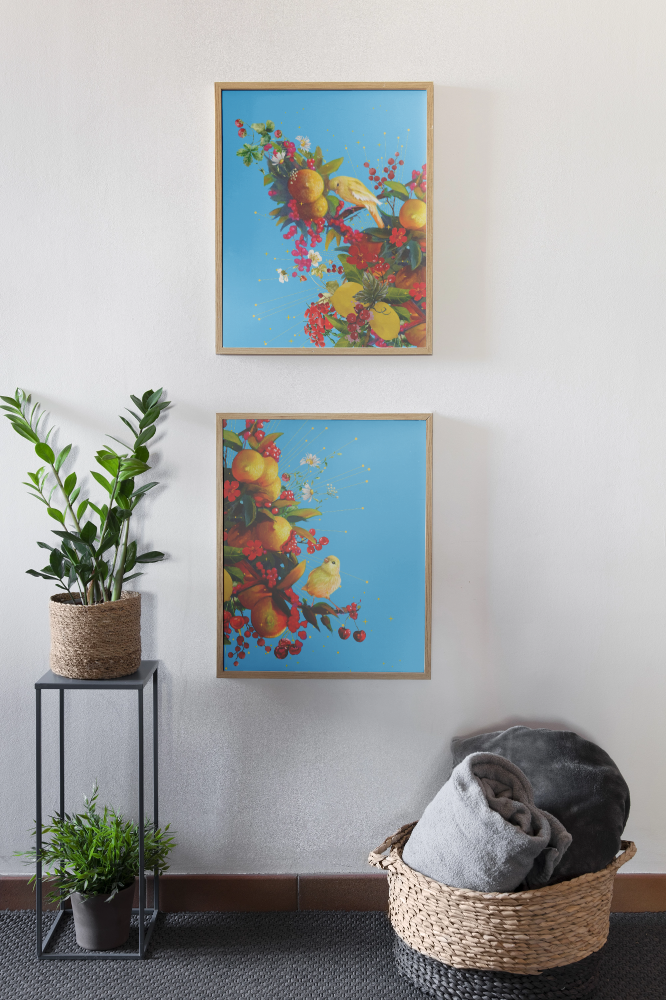 Unframed fine art quality print - Lemon Cherry