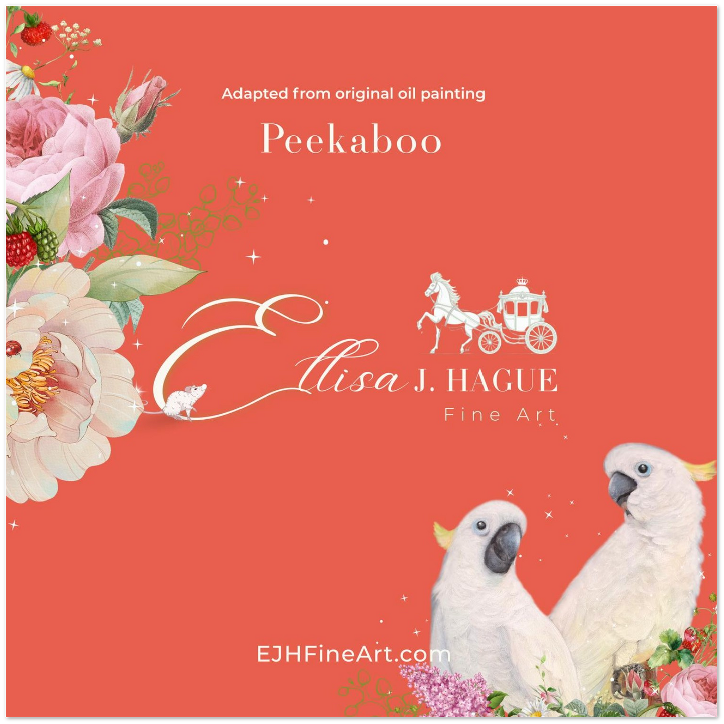 10 blank cards with envelopes - Peekaboo Collection