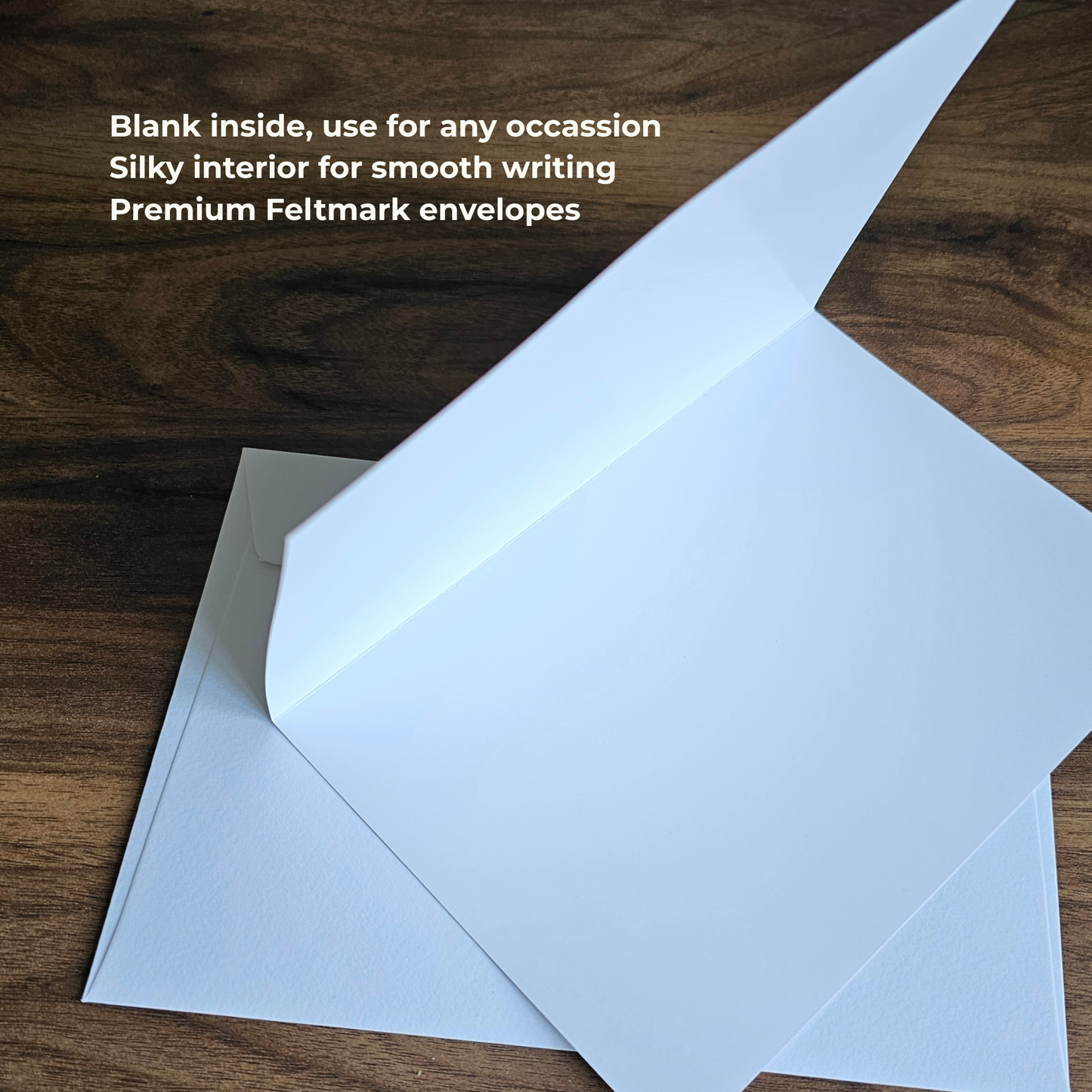10 blank cards with envelopes - Fantasy in Bloom