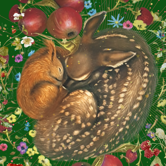 Unframed fine art quality print - Pure Hearts