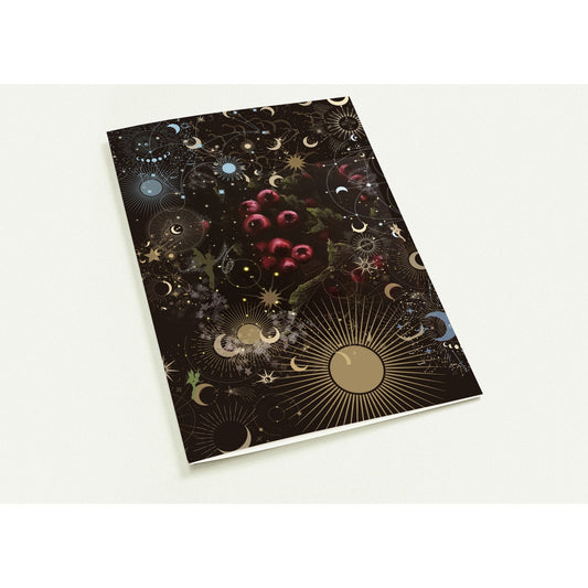 Midnight Berries - pack of 10 greeting cards with envelopes