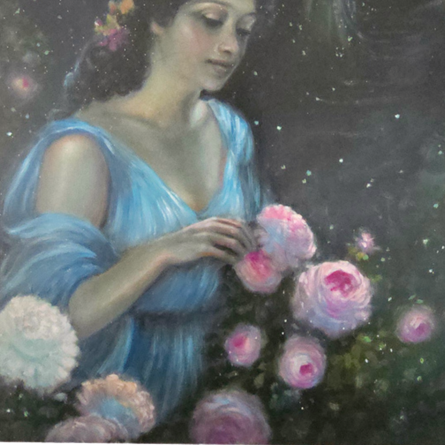 Badroulbadur, oil painting