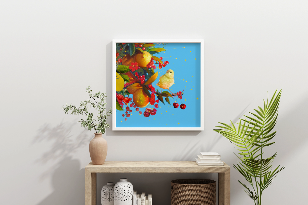 Unframed fine art quality print - Lemon Cherry