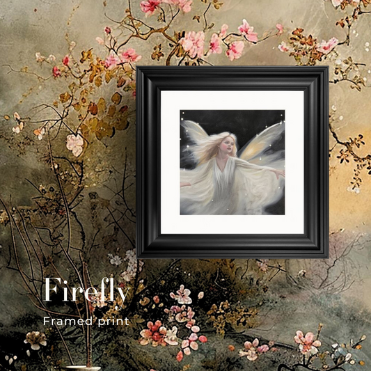 Firefly Framed Fine Art Print