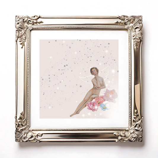 Seraphina in Pink fine art print - DIGITAL DOWNLOAD