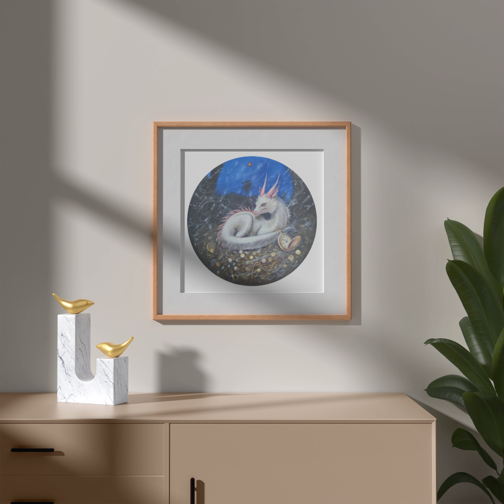 Unframed museum quality print - Contentment of Time