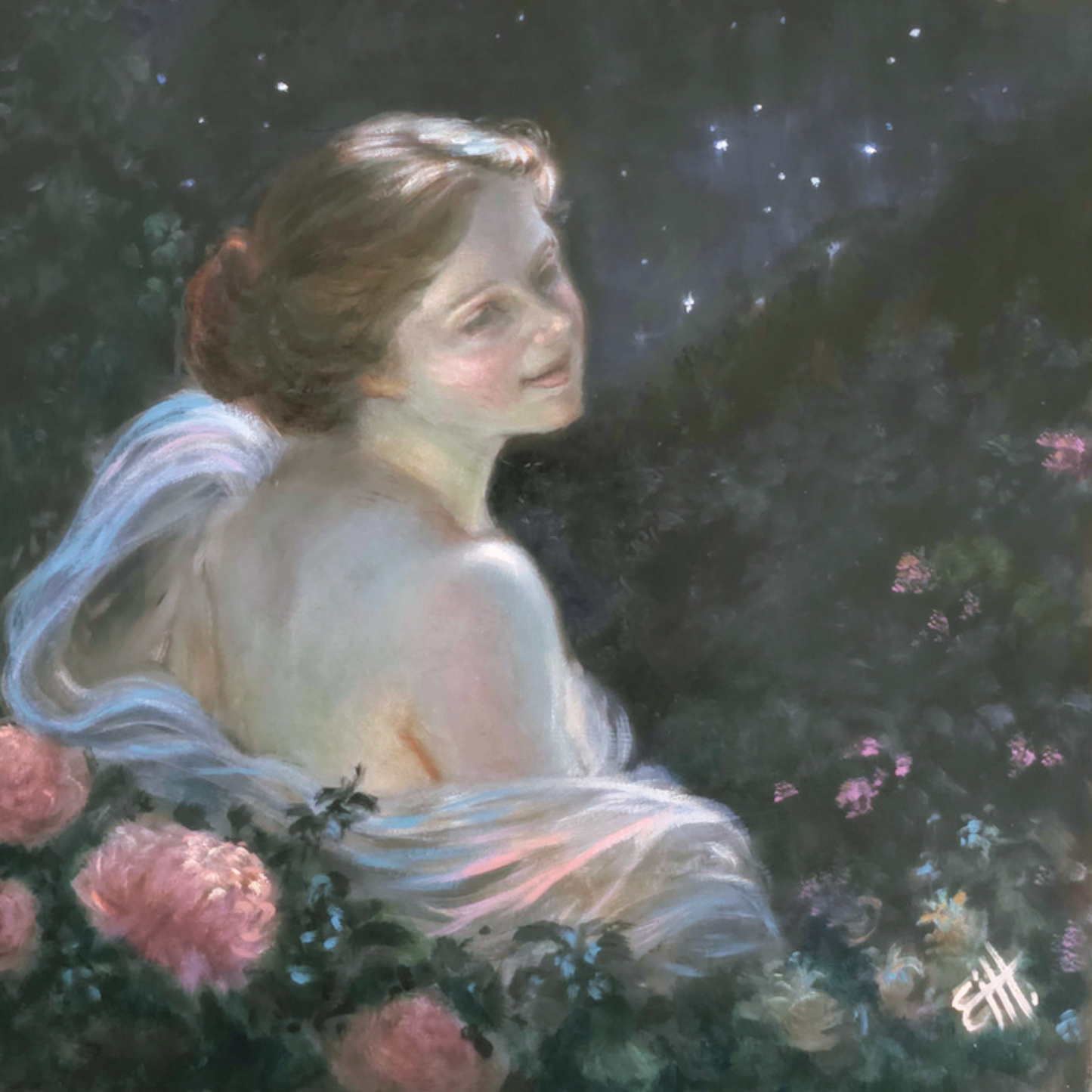 Vespera, oil painting