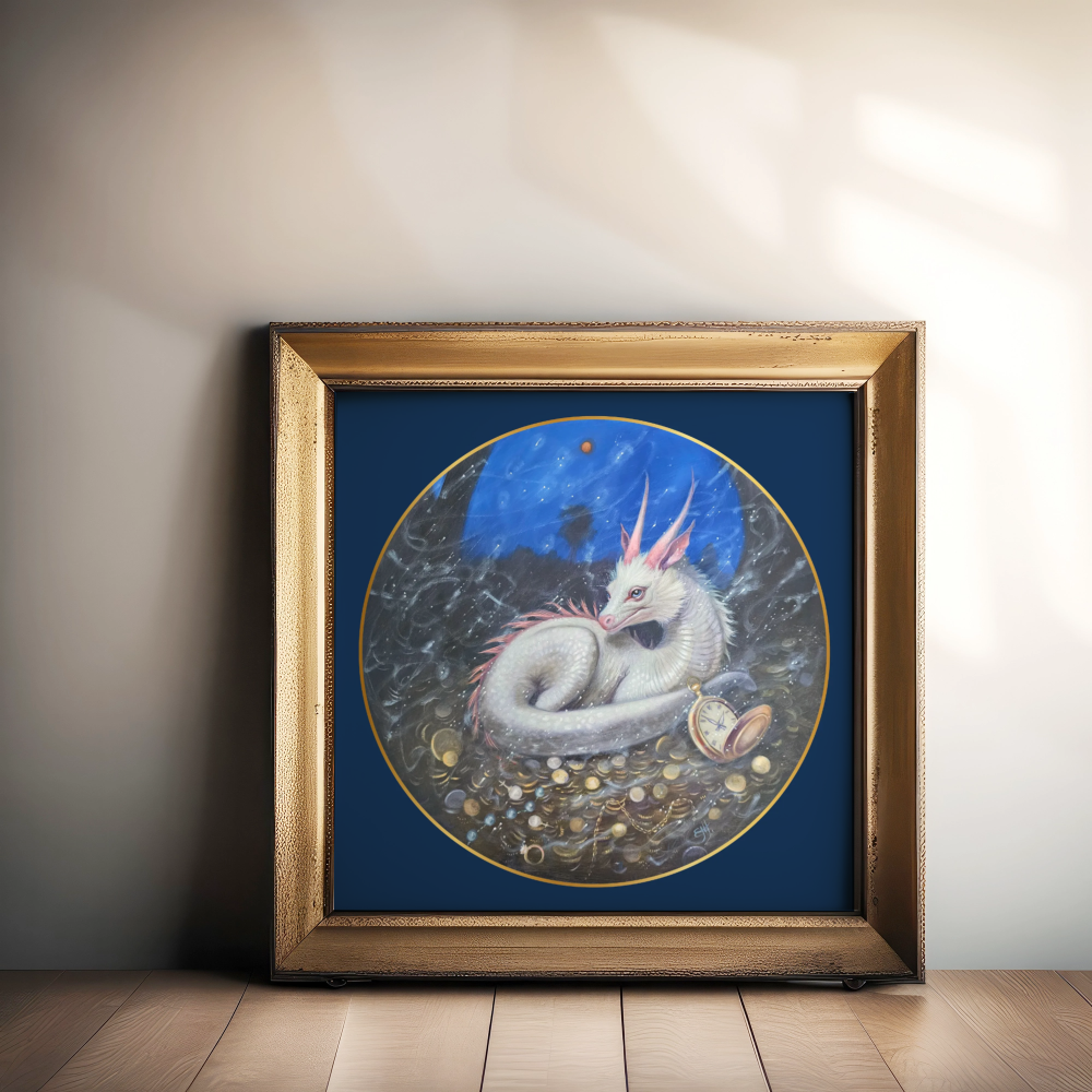 Unframed museum quality print - Contentment of Time